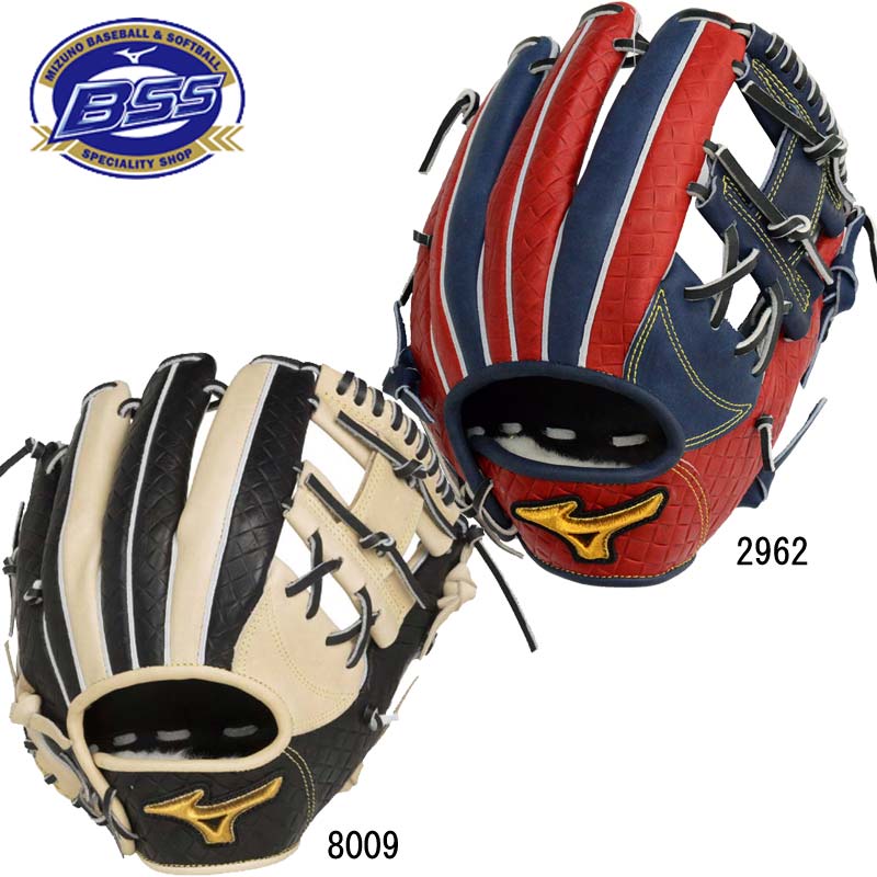 ミズノ MIZUNO軟式用 ミズノプロ グラブ 軟式 野球 グラブ袋付 BSS限定