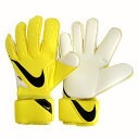 エビデンス メーカー希望小売価格はメーカー商品タグに基づいて掲載しています NIKE GK GRP3 FA20 高いグリップ力で試合を制覇。 ナイキ ゴールキーパー ヴェイパー グリップ3 グローブは、 どんなシュートのブロックにも対応。 フォームのクッショニングでボールをしっかりキャッチ。 リストバンドの位置を下げることで、 手の自然な動きを可能にしました。 ■素材: 本体：ラテックス　56％，ポリエステル　34％　 手の平部分：ラテックス　100％ ■カラー (765)イエローストライク/ホワイト/(ブラック) ■生産国:中国製 GK ヴェイパー GRP3-FA20 グローブ