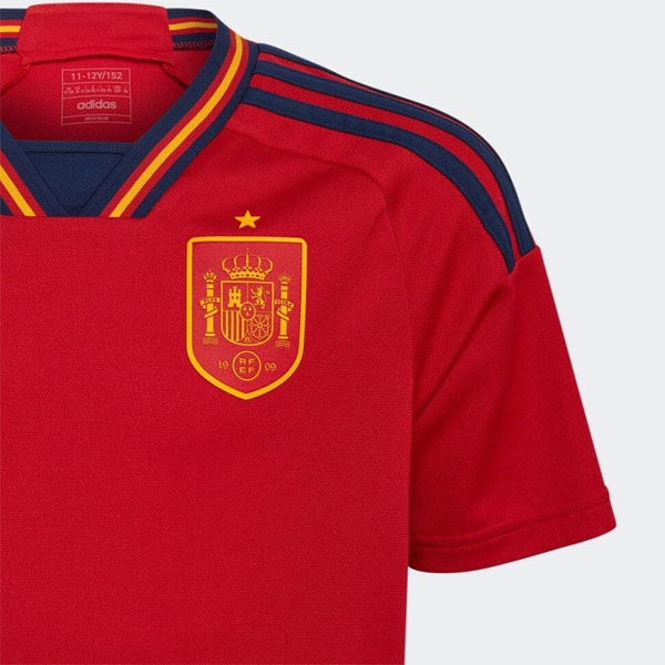 アディダス adidas KIDS スペイン代表 ホームレプリカユニフォーム ジュニア サッカー レプリカウェア SPAIN 22FW (CW458-HF1408)通販 サッカー 用品 セール