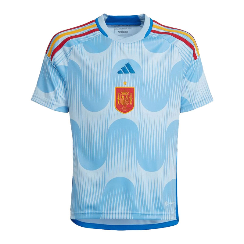 アディダス adidas KIDS スペイン代表 22 アウェイユニフォーム ジュニア サッカー レプリカウェア SPAIN 22FW (KS917-HF1405)通販 サッカー 用品 セール