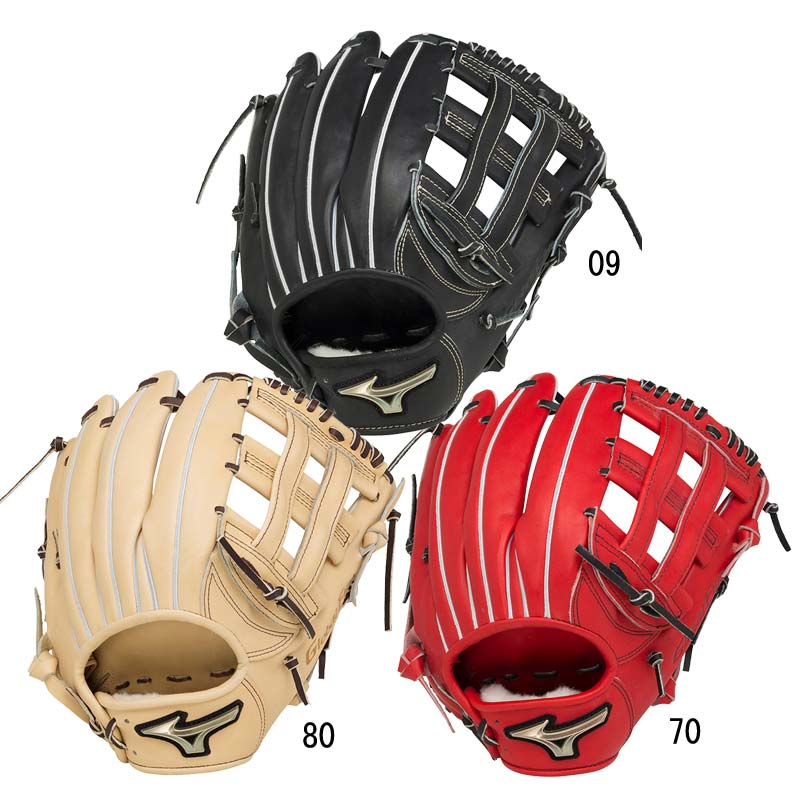 ミズノ MIZUNO <br>硬式用 グローバルエリート Hselection SIGNA <br