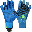 uhlsport(ウールシュポルト) アクアグリップ ハーフネガティブ サッカーキーパー手袋 22FW (1011270-01)