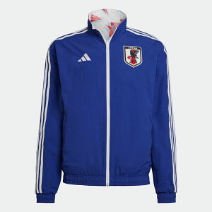 アディダス adidas サッカー日本代表 WC アンセム サッカー リバーシブル レプリカウェア JAPAN 22FW (M9409-HC6292)安売り サッカー 用品 セール