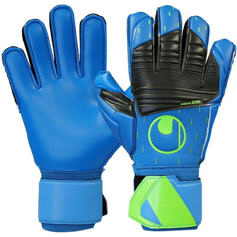 uhlsport ウールシュポルト アクアソフト ＜全天候対応＞晴れでも、雨でも、高いグリップ力を発揮。 水分の浸透率が低く、グラブ内環境も最高の状態に保つ FINGER CUT:クラシック PALM:アクアソフト ■リバウンドゾーン ■ワ...