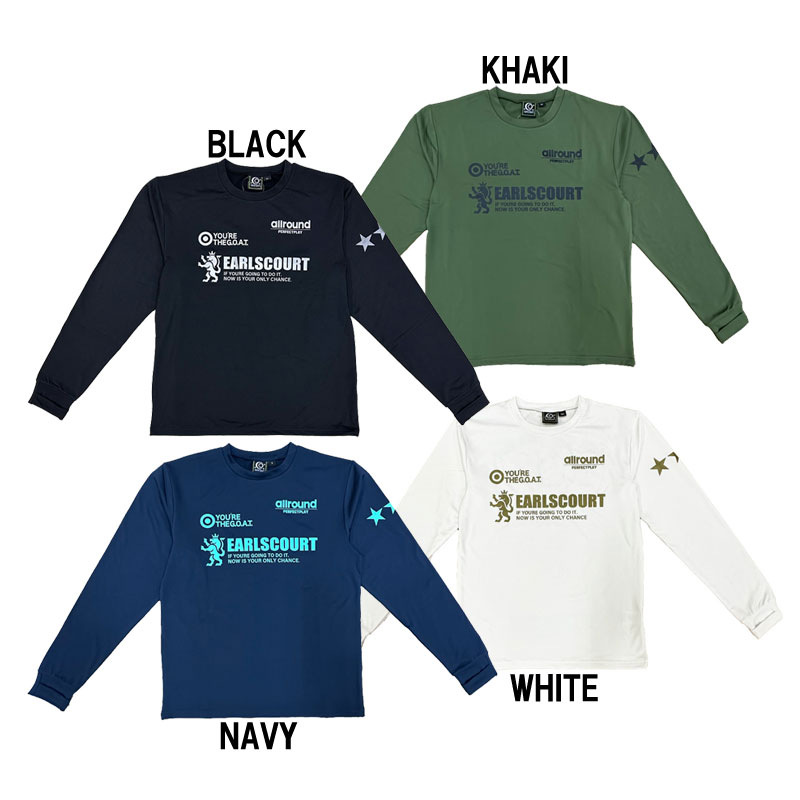 アールズコート Earls court Jr発熱裏起毛ロングトップ 長袖 ジュニア サッカー プラクティスシャツ 22FW(ECJ-S046)