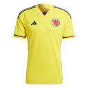 adidas(アディダス) コロンビア代表 ホーム レプリカユニフォーム サッカー レプリカ ウェア 22FW(TS871-HB9170)