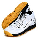 ミズノ MIZUNO サイクロンスピード 4 MID (ユニセックス) バレーボールシューズ23SS (V1GA238554)