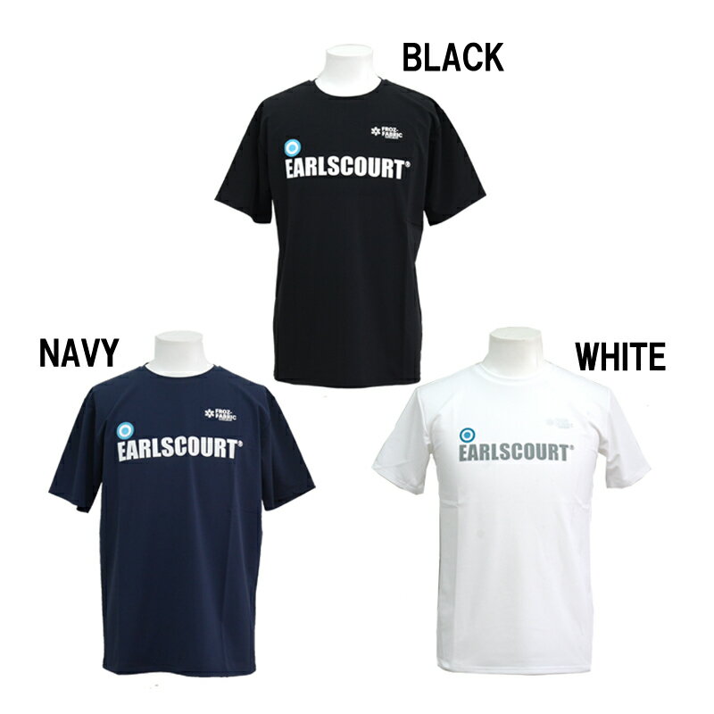 アールズコート Earls court ジュニア 超冷感ICE ロゴトップ 半袖 ジュニア サッカー フットサルウェア 冷感プラシャツ 23SS(ECJ-S05...