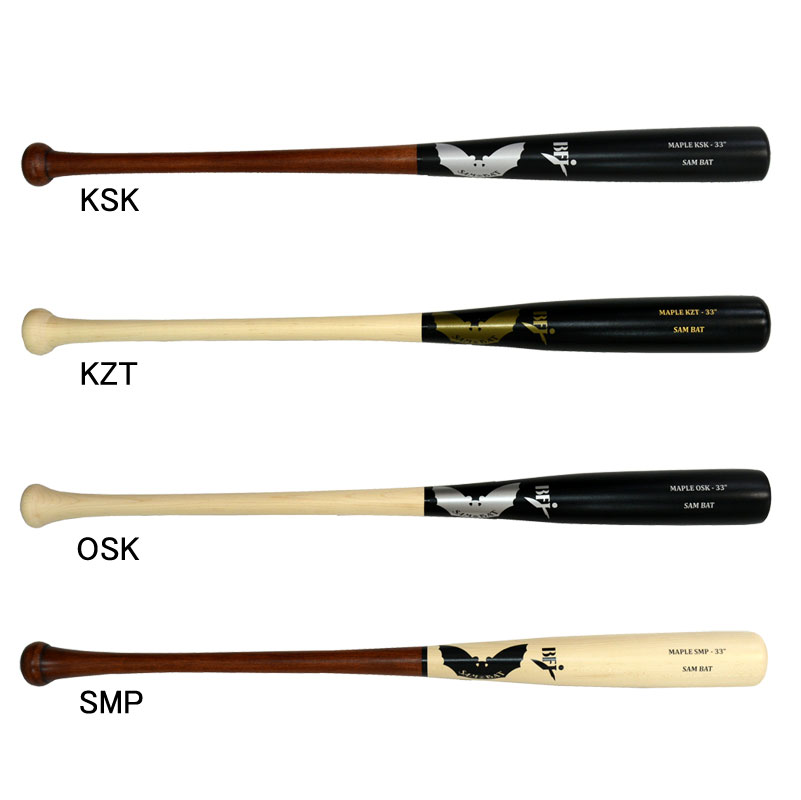 サムバット SAM BAT 硬式 木製バット メイプル製 BFJマーク入り 野球 硬式 木製 バット 23SS(SAMBAT KSK/KZT/OSK/SMP)