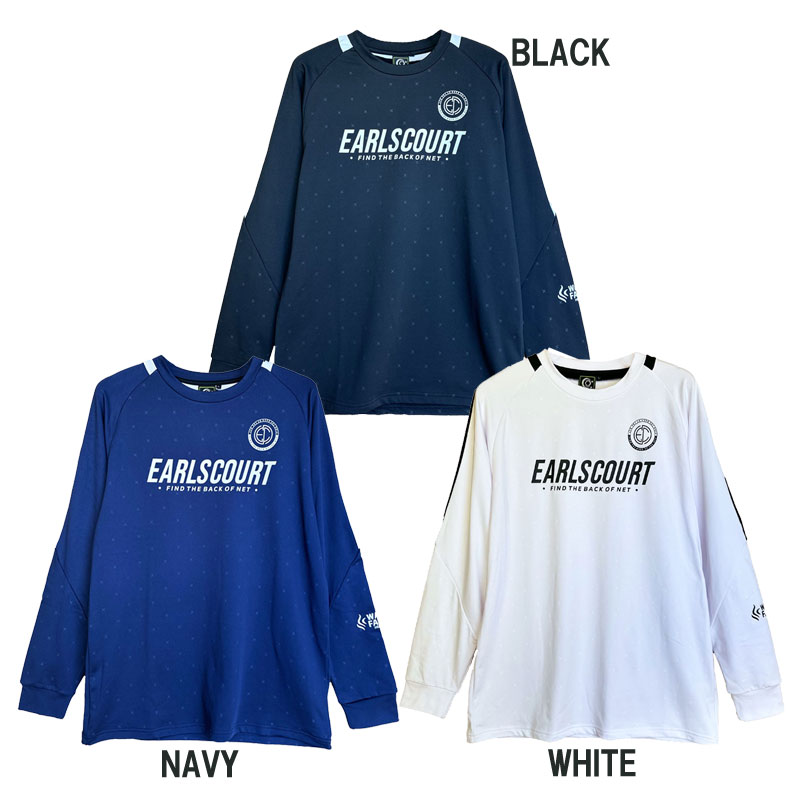 アールズコート Earls court JR 裏起毛ロングトップ (BRUSHED LINING) 長袖 ジュニア サッカー フットサルウェア プラシャツ 23...