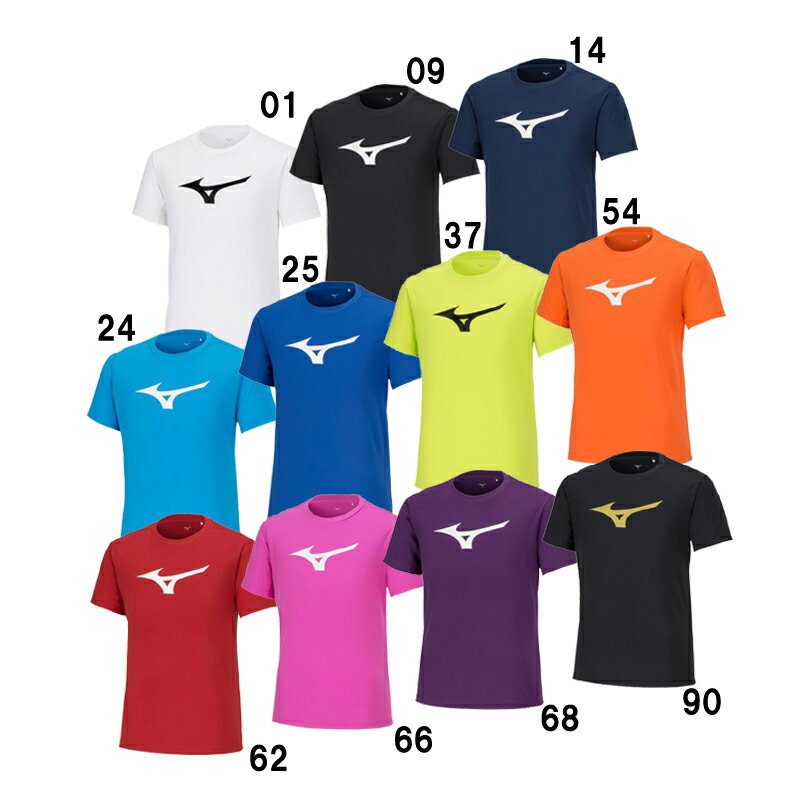 ミズノ MIZUNO Tシャツ（ビッグRBロゴ）ユニセックス 陸上競技 ウエア Tシャツ 23AW (32MAA155)