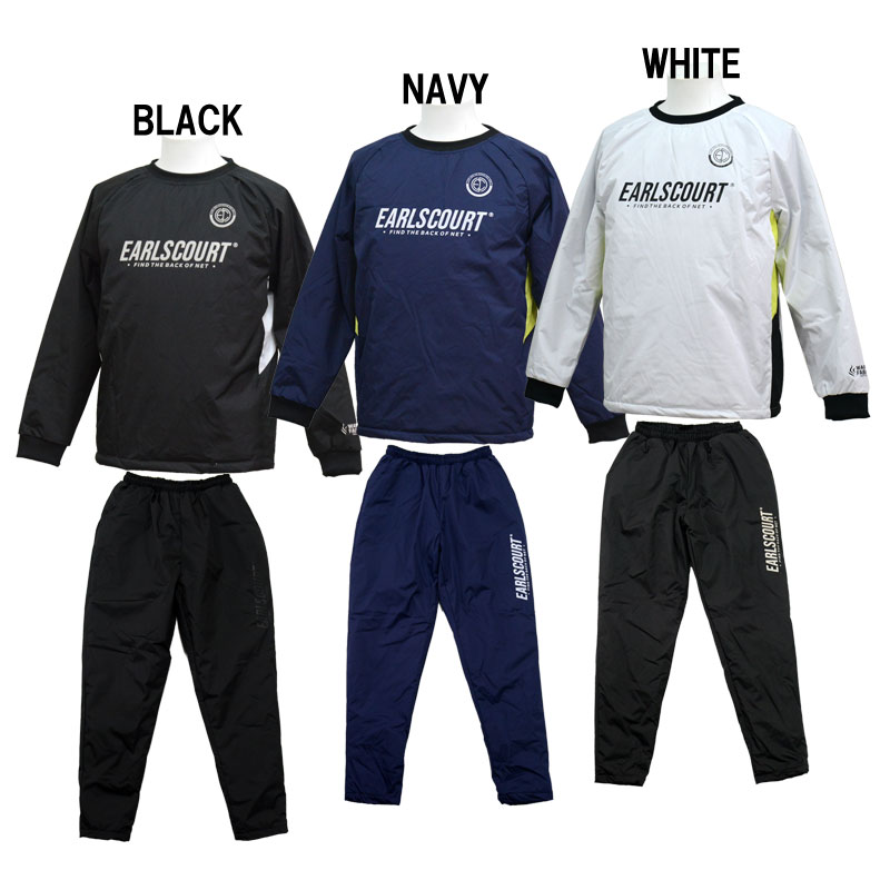 アールズコート Earls court ジュニア 中綿 ウォーマーピステ 上下セット ジュニア サッカー ピステ上下セット 防寒 保温 23FW(ECJ-ST0...