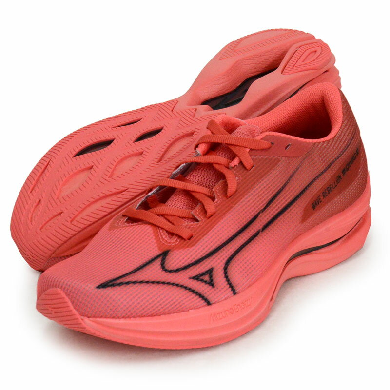 ミズノ MIZUNO ウエーブリベリオンソニック2 ランニングシューズ 陸上 24SS (J1GC249201)のサムネイル