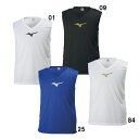 ミズノ MIZUNO インナーシャツ(Vネック) ユニセックス サッカー ノースリーブ インナーシャツ 24SS(P2MAB050)