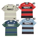 penalty ヘリテージ プラTシャツ 90年代のPENALTY黄金期を再構築したコレクション 「HERITAGEシリーズ」 PENALTYに所緑のあるカラーテーマで、 吸水速乾性に優れたショートスリーブシャツ。 通常のプラシャツよりもリラックスしたシルエット。 ■素材：ポリエステル100％ ■サイズ：S/M/L/O/XO ■カラー： 20グレー 40レッド 81ネイビー 82サックス