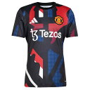 アディダス adidas マンチェスター・ユナイテッド 24/25 プレマッチジャージー サッカー ウェア レプリカ 25SS(KVI80-JD7147)