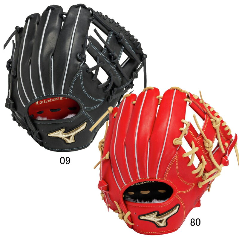 ミズノ MIZUNO 軟式用グローバルエリート プロフェッショナルセレクション 坂本型/サイズ9 野球 一般 軟式 グラブ グローブ 25SS(1AJGR32203)
