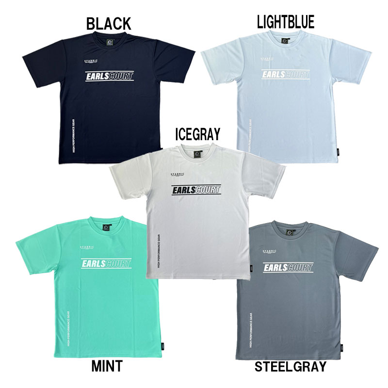 アールズコート Earls court JR DRYAIRロゴプラクティスシャツ ジュニア サッカー フットサル ウエア 25SS (ECJ-S068)