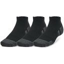 underarmour(アンダーアーマー)33パフォーマンス ローカット ソックス3足マルチSP ソックス(1379504-001)(4)