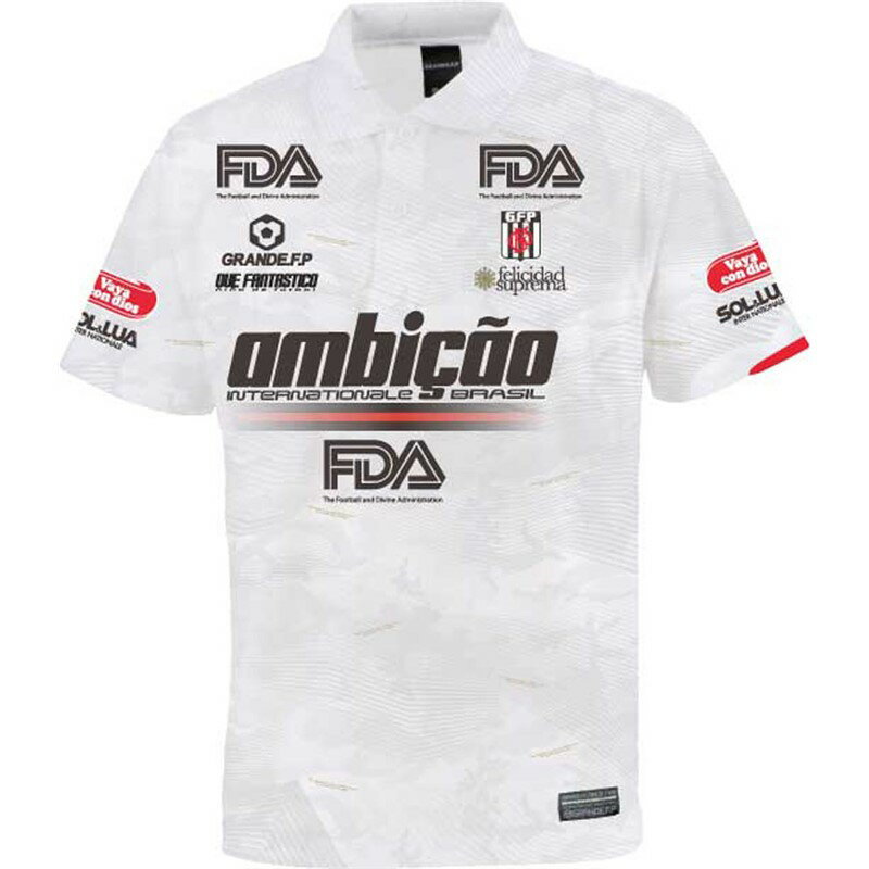 grande(グランデ)GEOMETRIC-CAMOメッシュポロフットサルポロシャツ(gfph23011-0109)