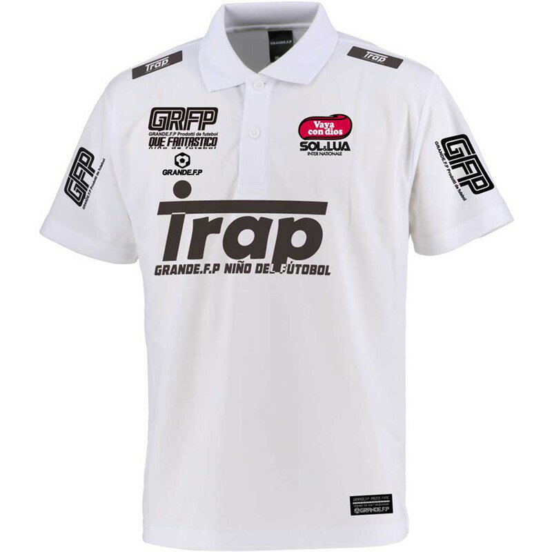 grande(グランデ)TRAP昇華転写プラクティスポロフットサルプラクティクスシャツ(gfph23010-0109)