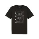 PUMA(プーマ)GRAPHICS トリプルNO1ロゴ TシャツスポーツスタイルウェアTシャツ681156