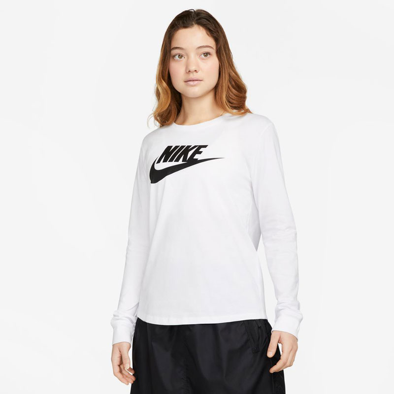 NIKE(ナイキ)ナイキ ウィメンズ NSW X エッセンシャル ICN F L/S TシャツスポーツスタイルウェアTシャツFJ0442