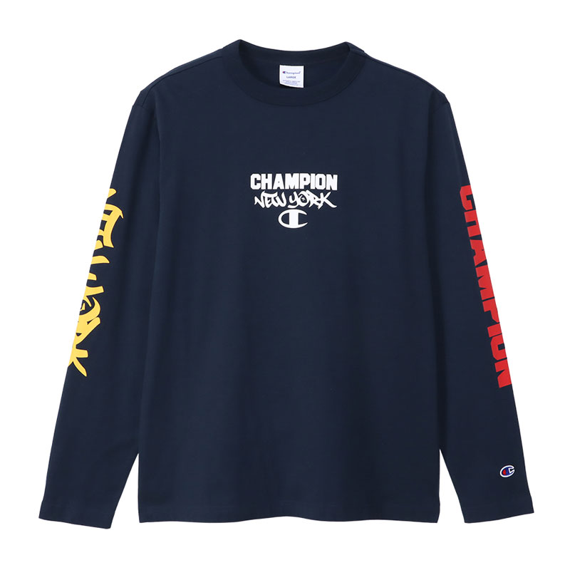 champion(チャンピオン)LONG SLEEVE T-SHMENS BASICウェア(メンズ)c3-z411-370