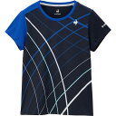 lecoqsportif(ルコック)グラフィックゲームシャツテニスゲームシャツ W(qtwxja90-nv)
