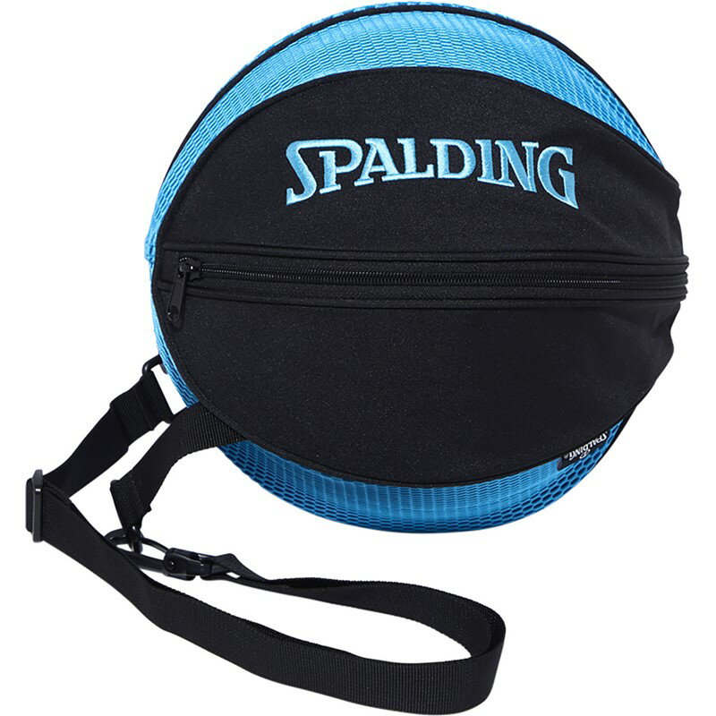 spalding(スポルディング)ボールバッグ ブリーズ シアンバスケットボールケース(49007cy)