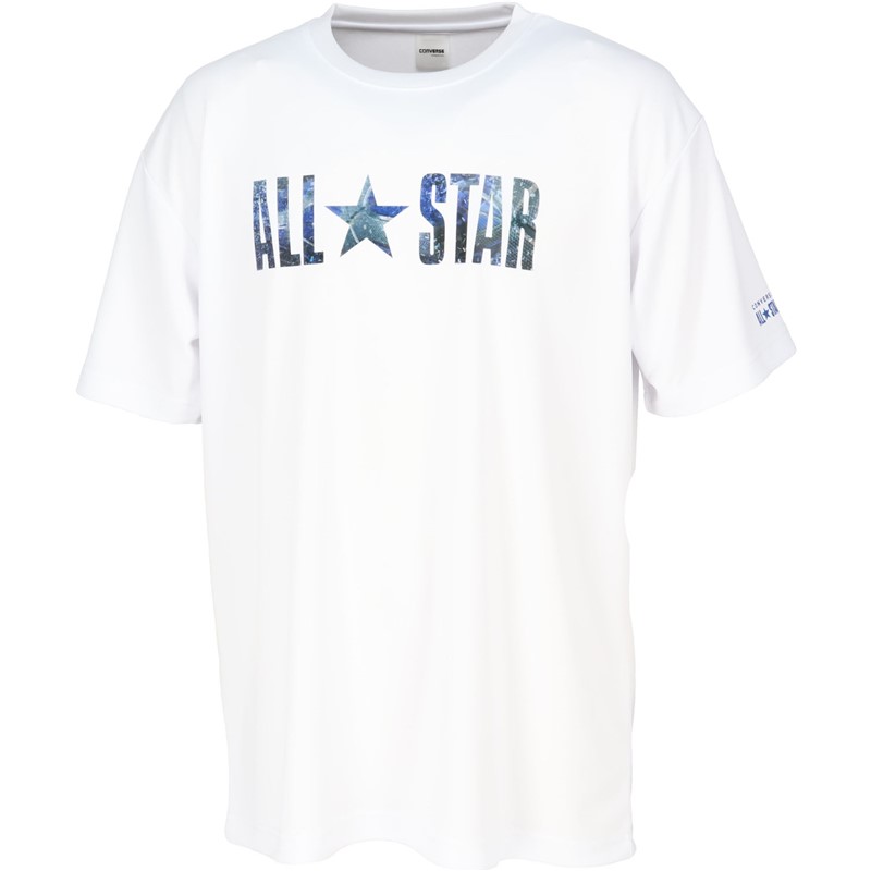 converse(コンバース)4F プリントTシャツバスケットTシャツ M(cb242358-1100)