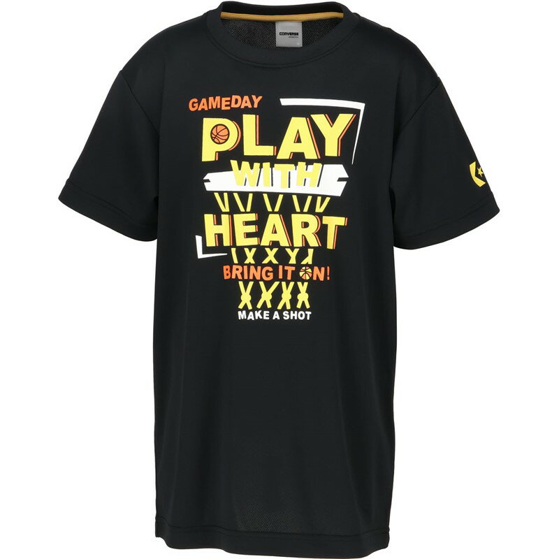 converse(コンバース)4F JRプリントTシャツバスケットTシャツ J(cb442354-1952)