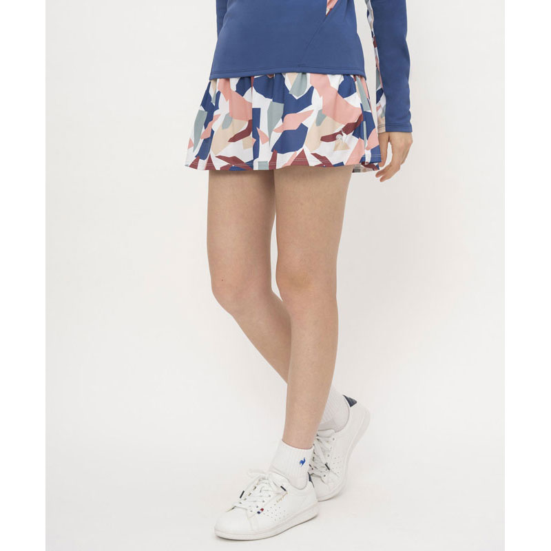 lecoqsportif(ルコック)グラフィックゲームスコートテニススカート(LN4FSK10L)