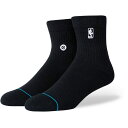 STANCE(スタンス)STANCE LOGOMAN ST QTRマルチスポーツ ソックス(a356a20log-blk)(4)