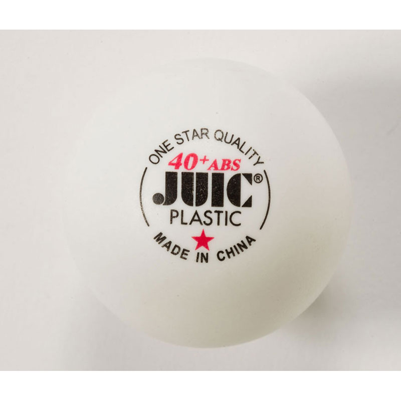 JUIC(ジュウイック)ABSプラスチック1スタートレーニングボール(1箱/100個入)卓球 競技ボール(7050)
