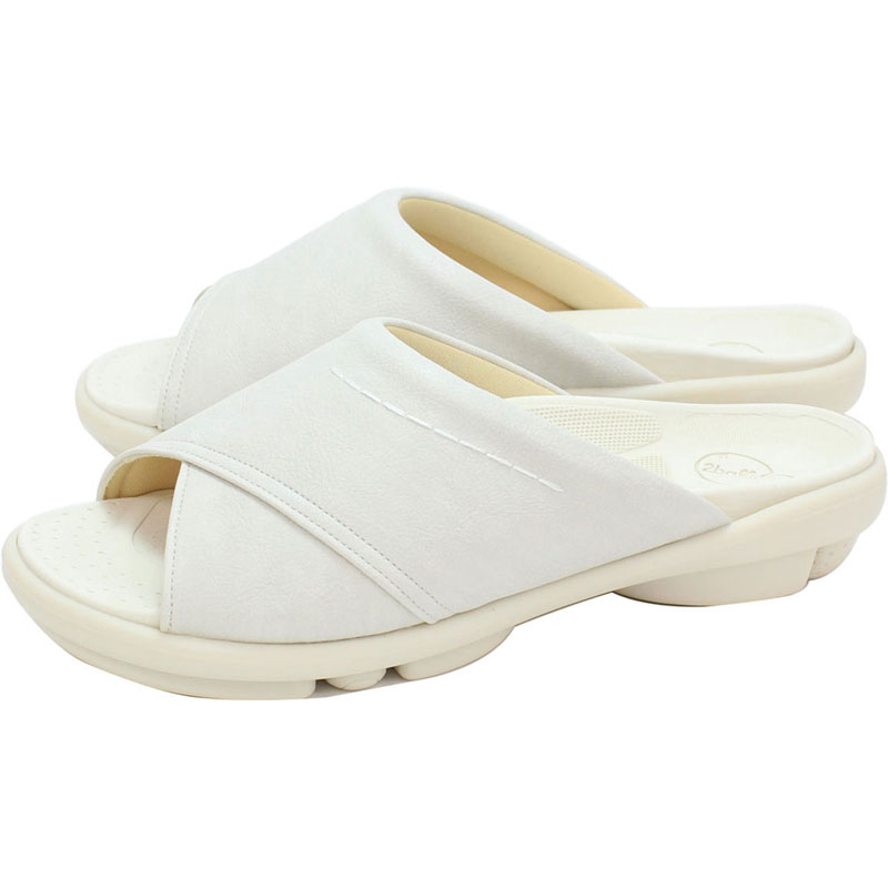 2ball(ツヴォル)TB-202 スライドサンダルカジュアル サンダル(tb202-ivo)