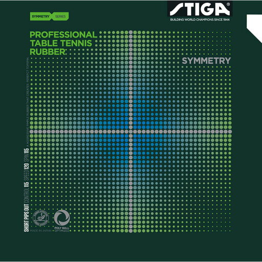 STIGA(スティガ)表ソフトラバー SYMMETRY(シンメトリー) BLACK 厚卓球 ラバー(1709180120) STIGA(スティガ)表ソフトラバー SYMMETRY(シンメトリー) BLACK 厚卓球 ラバー(1709180120)