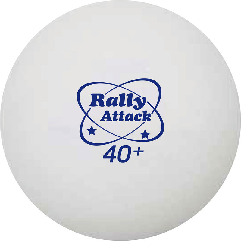 UNIX(ユニックス)トレーニング球 Rally-Attack 4個入リ卓球 競技ボール(nx2886)