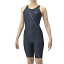 アリーナ ARENAフィットネスワンピーススパッツ(オープンバック・ハーフレッグ・ピッタリパッド)水泳フィットネス(AS5SWF02L)
