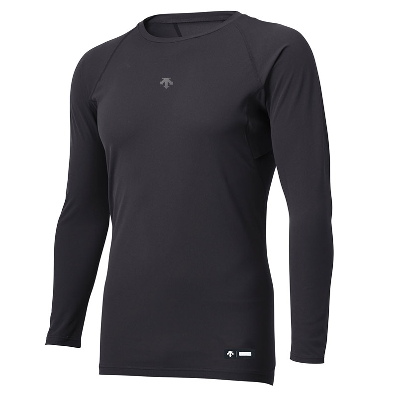 デサント DESCENTEジュニア丸首長袖ア