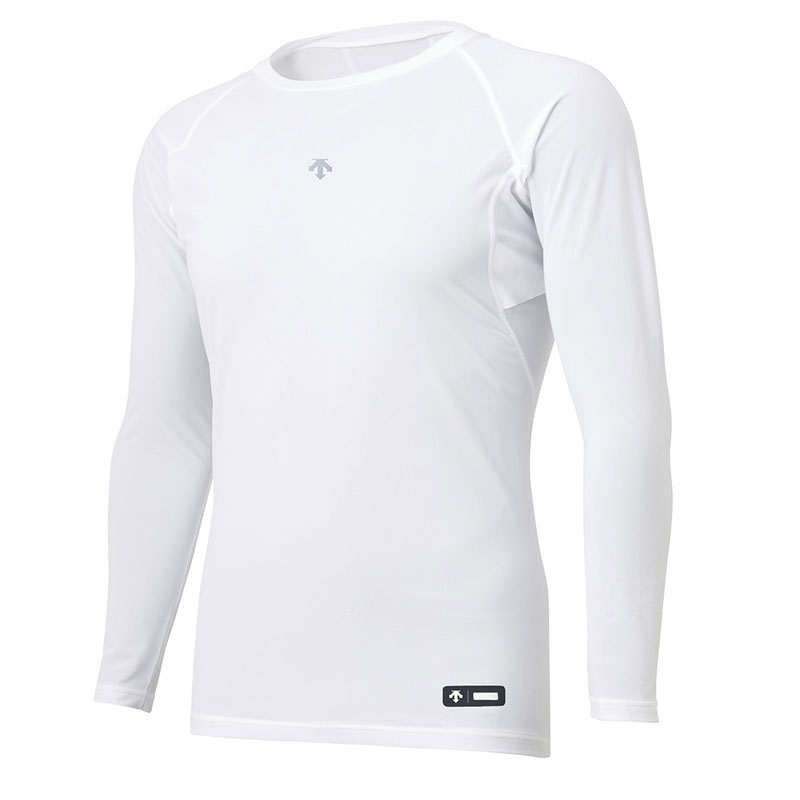 デサント DESCENTEジュニア丸首長袖ア