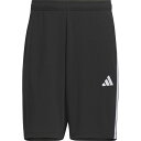 adidas アディダススリーストライプス レギュラーフィット ダブルニット ショーツマルチスポーツ トレーニングハーフパンツメンズjzr04-jv6992