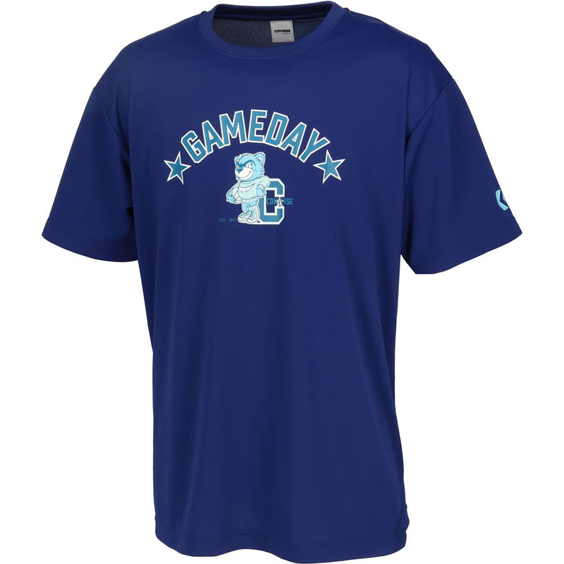 CONVERSE コンバースプリントTシャツバスケットボール Tシャツメンズcb251359-2800