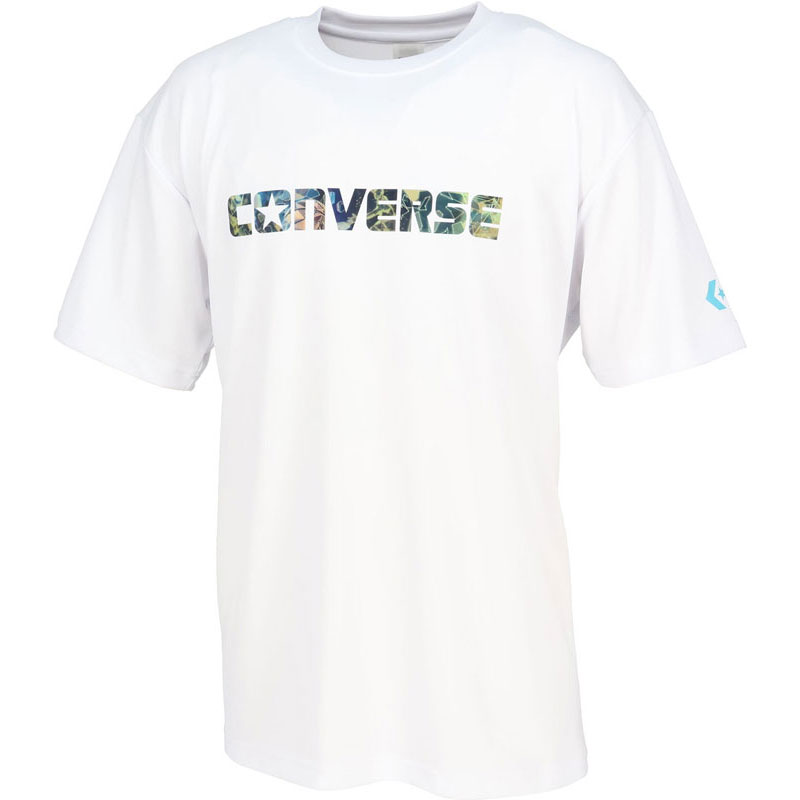 CONVERSE コンバースプリントTシャツバスケットボール Tシャツメンズcb251361-1100