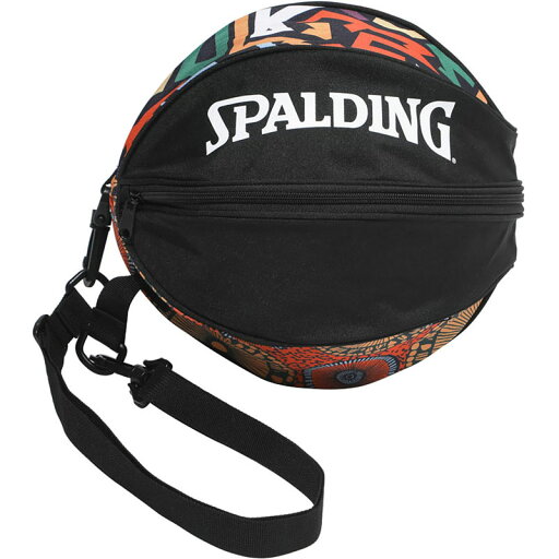 SPALDING スポルディングボールバッグ アフリカン バティックバスケットボール ボールケース49001ab SPALDING スポルディングボールバッグ アフリカン バティックバスケットボール ボールケース49001ab