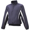 SSK(エスエスケイ)ハーフZIP長袖裏メッシュプレジャン野球ウェアグランドコートBWP2411