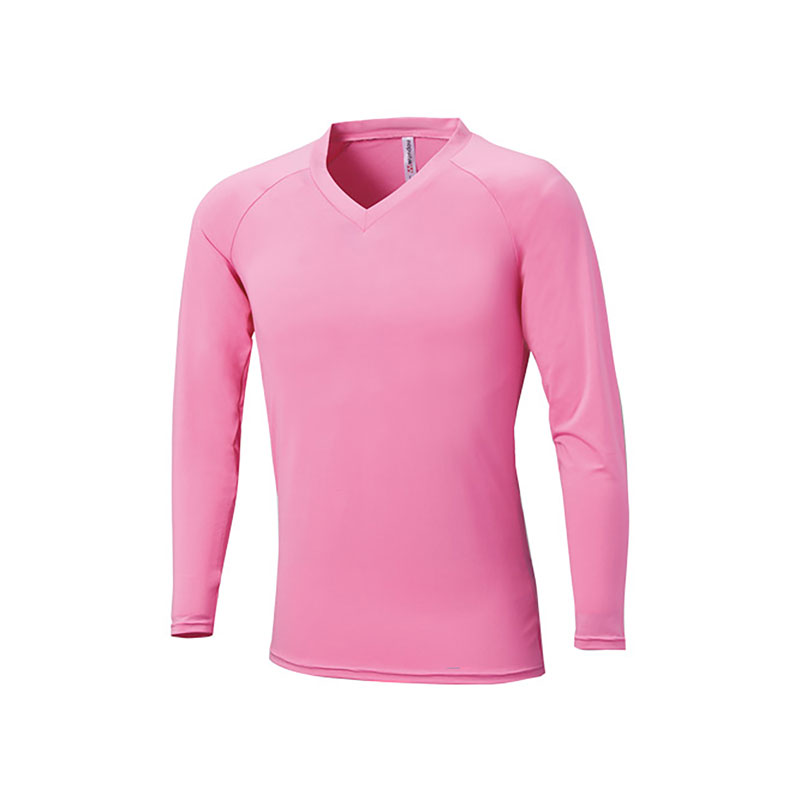 wundou(ウンドウ)カラーインナー長袖Vネックその他スポーツウェアアンダー（インナー）シャツP7200