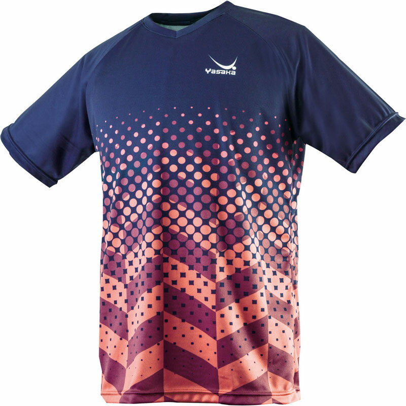 Yasaka(ヤサカ)ドットグラデユニフォーム卓球ウェアシャツY248