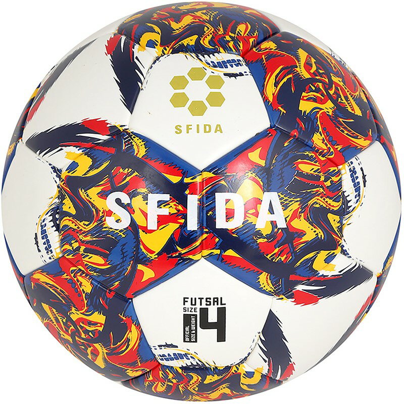 sfida(スフィーダ)INFINITO RIMBA MATCHフットサフットサルボール4号(sb25ir01-blured)