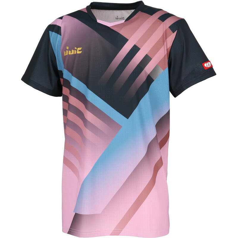 juic(ジュイック)JUICラインウォーリアS 男女兼用卓球ゲームシャツ(5689-pu)